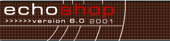 echoshop version 6.0 2001